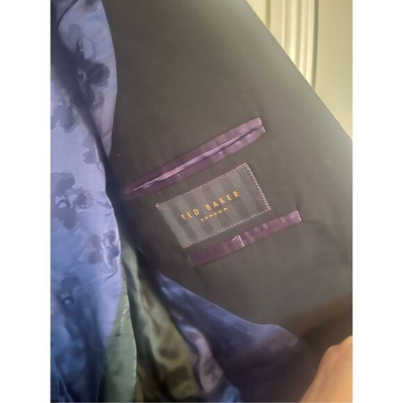 Ted Baker London Jay Ct Sport Suit Coat In Black 40R NEW - Picture 4 of 7